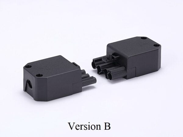 PS2-4 POLE VERSION B MALE FEMALE Pluggable Connector Plug + Socket, IP30, Compatible With EU-Brand Connector
